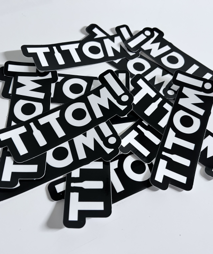 Sticker titom 10stuks