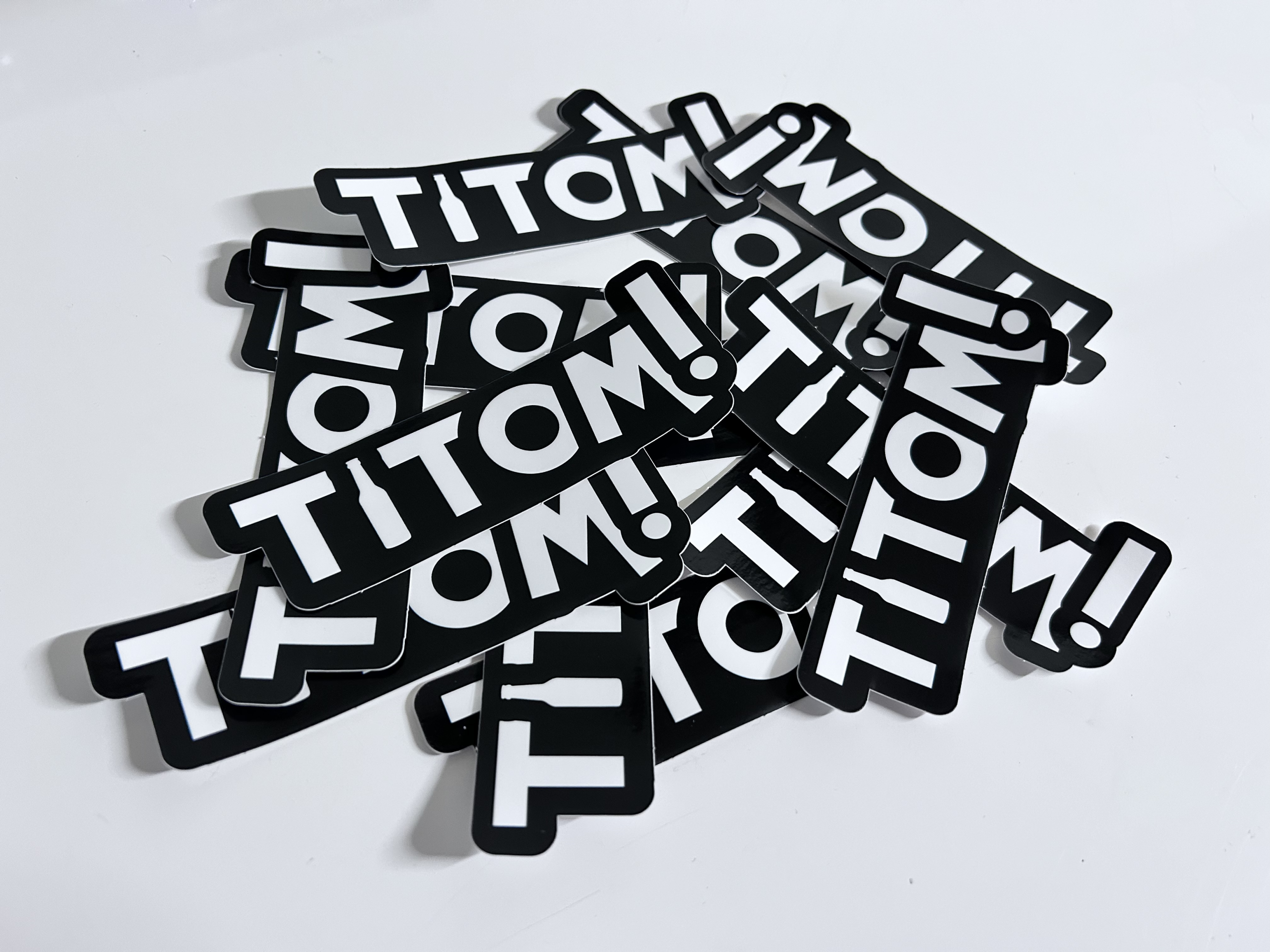 Sticker titom 10stuks Sticker titom 10stuks