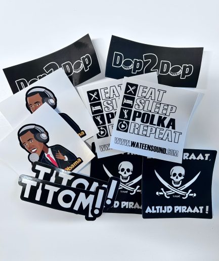 Stickerset wateensound titom 10stuks