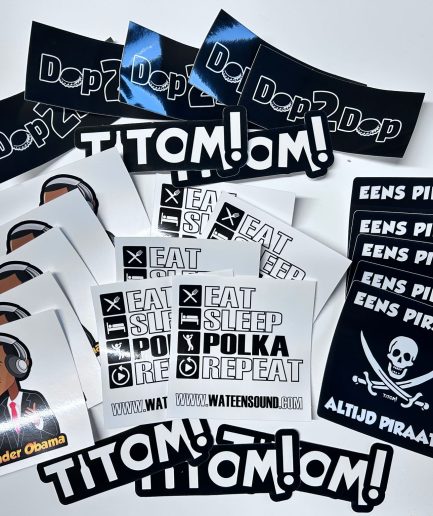 Stickerset wateensound titom 25stuks
