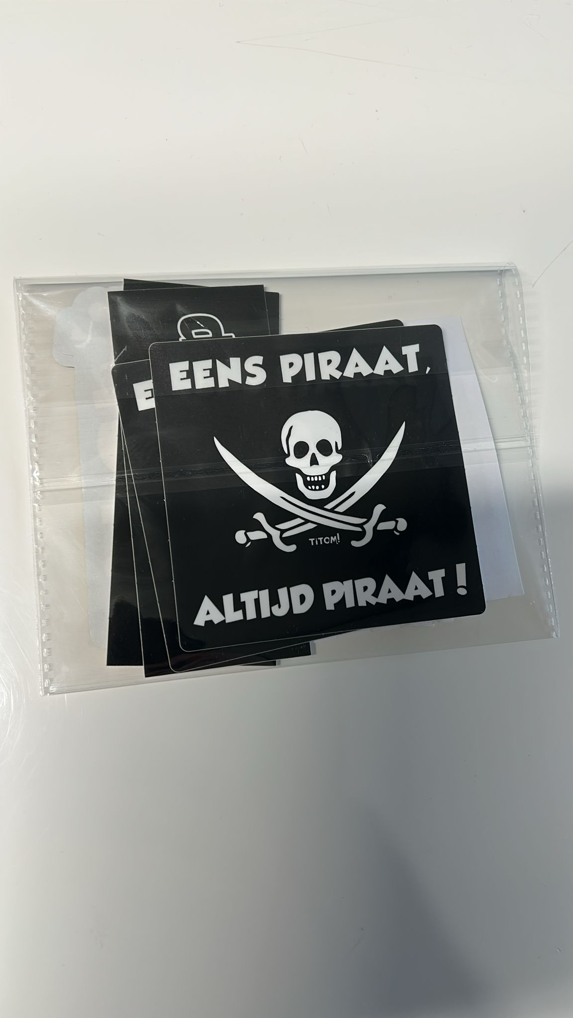 Stickerset wateensound titom achterkant Stickerset wateensound titom achterkant