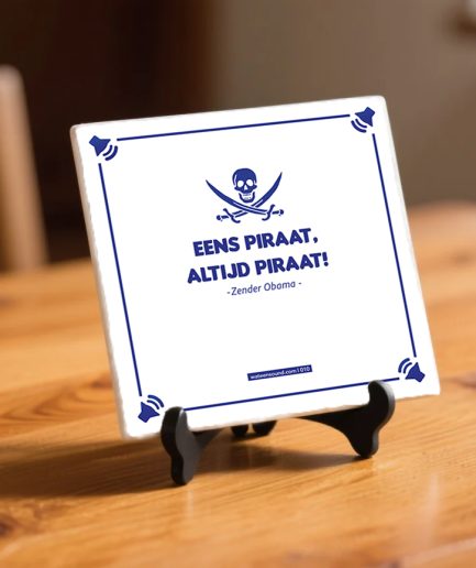 Titom Tegel 010 - Eens piraat, altijd piraat - zender Obama