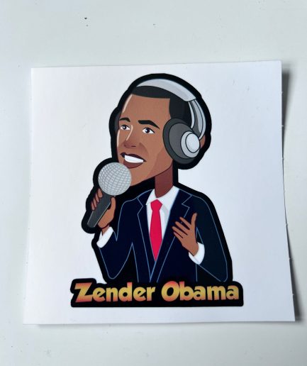 Zender-Obama-sticker