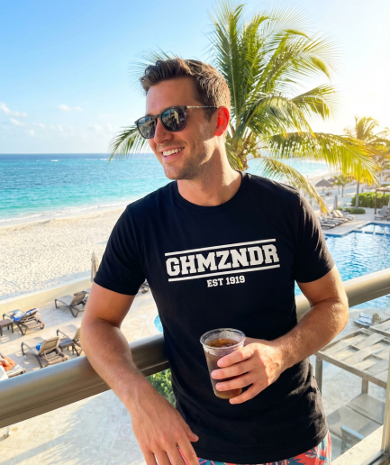 T-Shirt GHMZNDR op vakantie