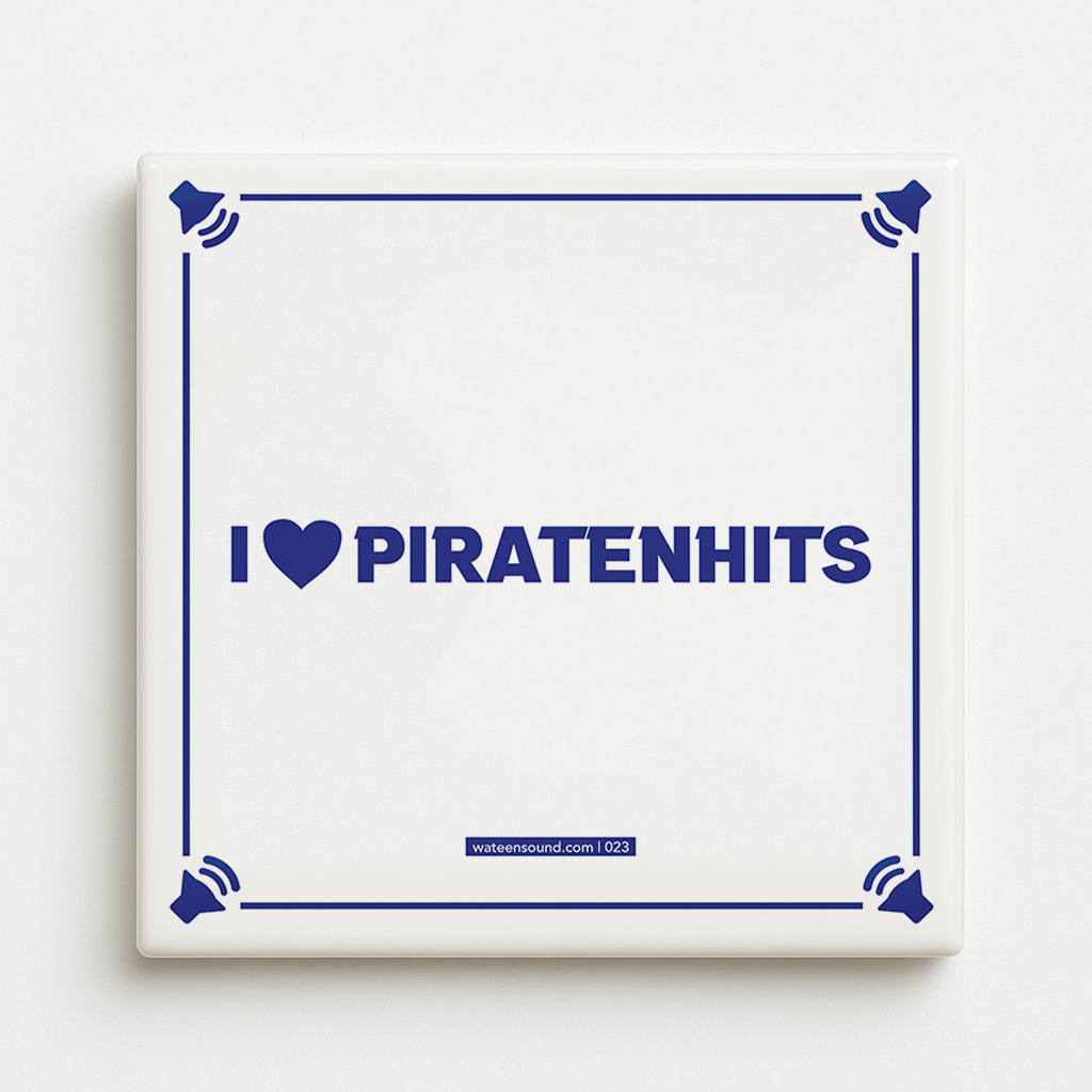 Titom Tegel 023 I Love Piratenhits voorkant Titom Tegel 023 I Love Piratenhits voorkant
